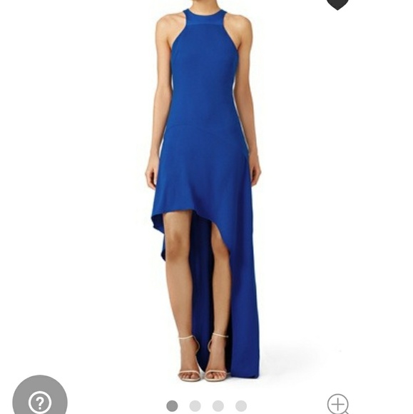 halston heritage asymmetrical dress Halter Cut Out Dress by Halston Heritage – Ethel Lee Vintage & Art-ELVA